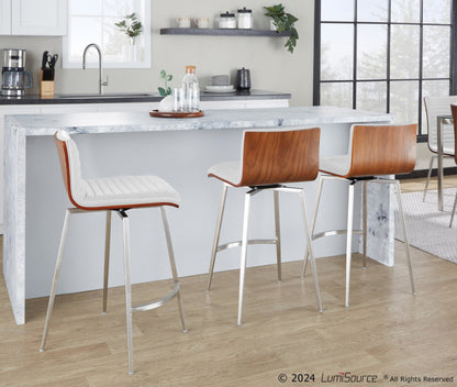 Majestic Office Furniture 26" Fixed-Height Counter Stool - Set of 2
