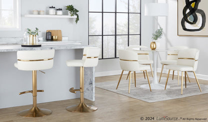 Majestic Office Furniture Adjustable Barstool - Set of 2