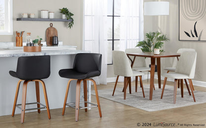 Majestic Office Furniture 24" Fixed-Height Counter Stool - Set of 2