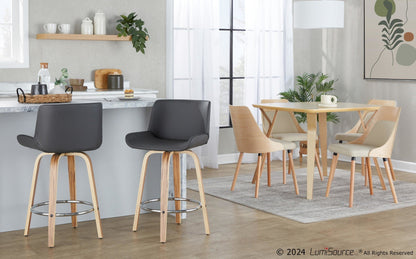 Majestic Office Furniture 25" Fixed-Height Counter Stool - Set of 2