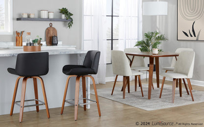 Majestic Office Furniture 25" Fixed-Height Counter Stool - Set of 2