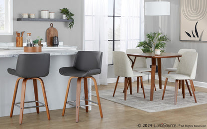 Majestic Office Furniture 25" Fixed-Height Counter Stool - Set of 2