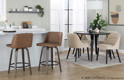 Majestic Office Furniture 26" Fixed-Height Counter Stool - Set of 2
