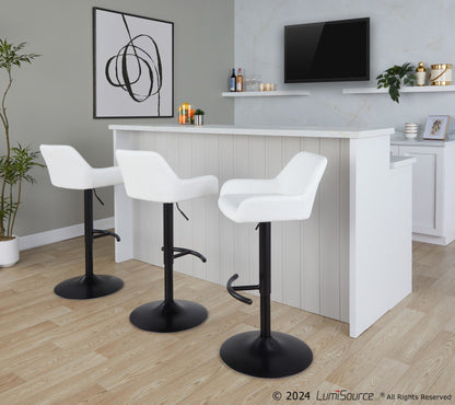 Majestic Office Furniture Adjustable Barstool - Set of 2