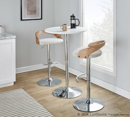 Majestic Office Furniture Adjustable Barstool