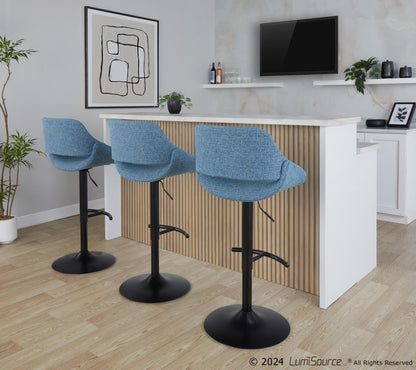 Majestic Office Furniture Adjustable Barstool - Set of 2