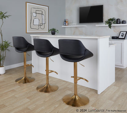 Majestic Office Furniture Adjustable Barstool - Set of 2