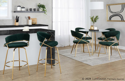 Majestic Office Furniture 26" Fixed-Height Counter Stool - Set of 2