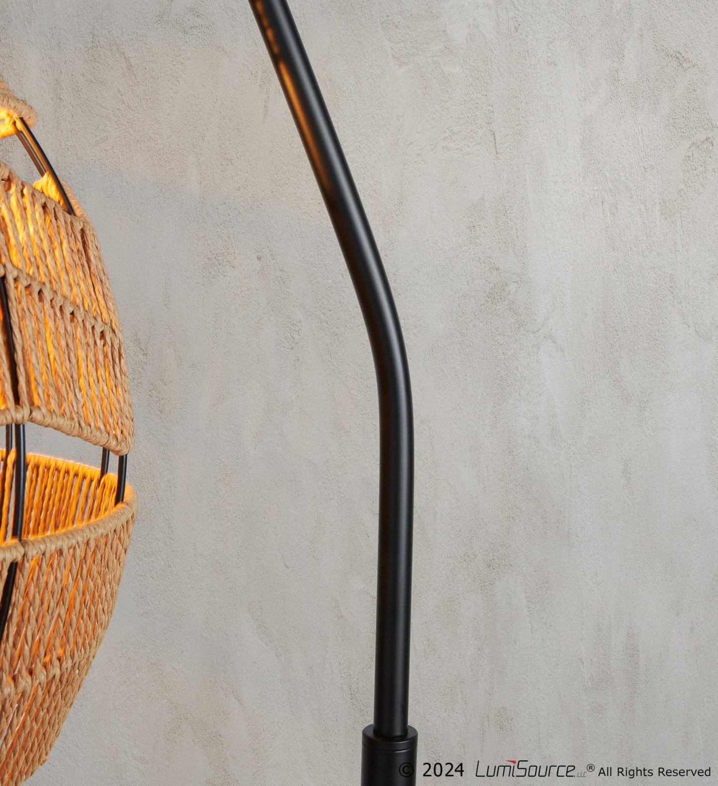 Majestic Office Furniture 64" Metal Floor Lamp