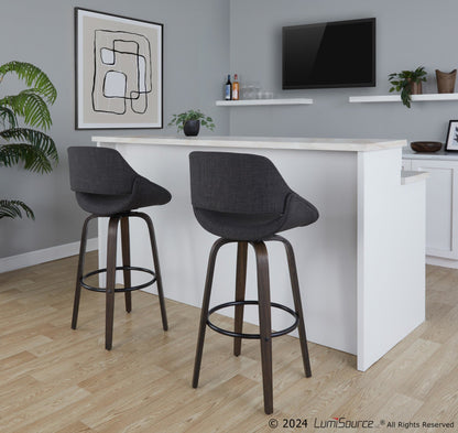 Majestic Office Furniture 30" Fixed-Height Barstool - Set of 2