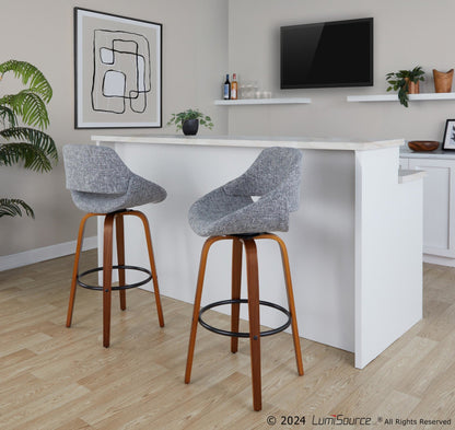 Majestic Office Furniture 30" Fixed-Height Barstool - Set of 2