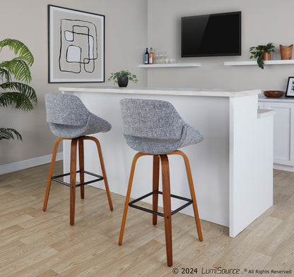 Majestic Office Furniture 30" Fixed-Height Barstool - Set of 2