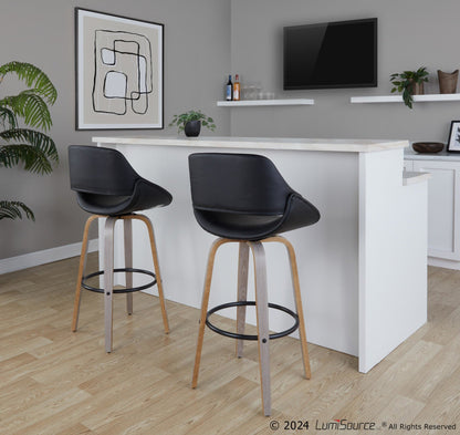 Majestic Office Furniture 30" Fixed-Height Barstool - Set of 2