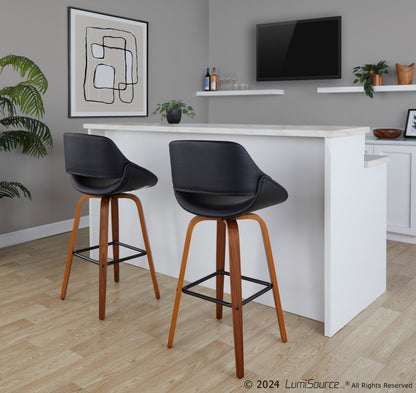 Majestic Office Furniture 30" Fixed-Height Barstool - Set of 2