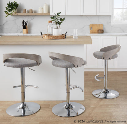 Majestic Office Furniture Adjustable Barstool