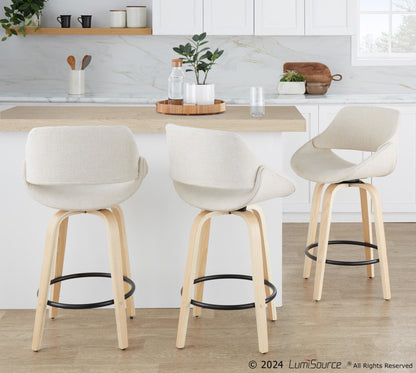 Majestic Office Furniture 26" Fixed-Height Counter Stool - Set of 2