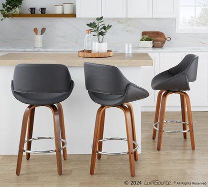 Majestic Office Furniture 26" Fixed-Height Counter Stool - Set of 2