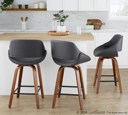 Majestic Office Furniture 26" Fixed-Height Counter Stool - Set of 2
