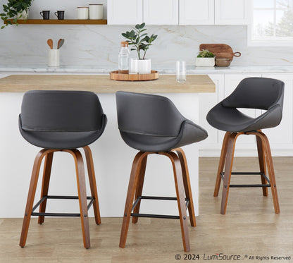 Majestic Office Furniture 26" Fixed-Height Counter Stool - Set of 2