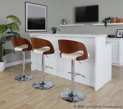 Majestic Office Furniture Adjustable Barstool - Set Of 3