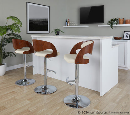 Majestic Office Furniture Adjustable Barstool - Set Of 3