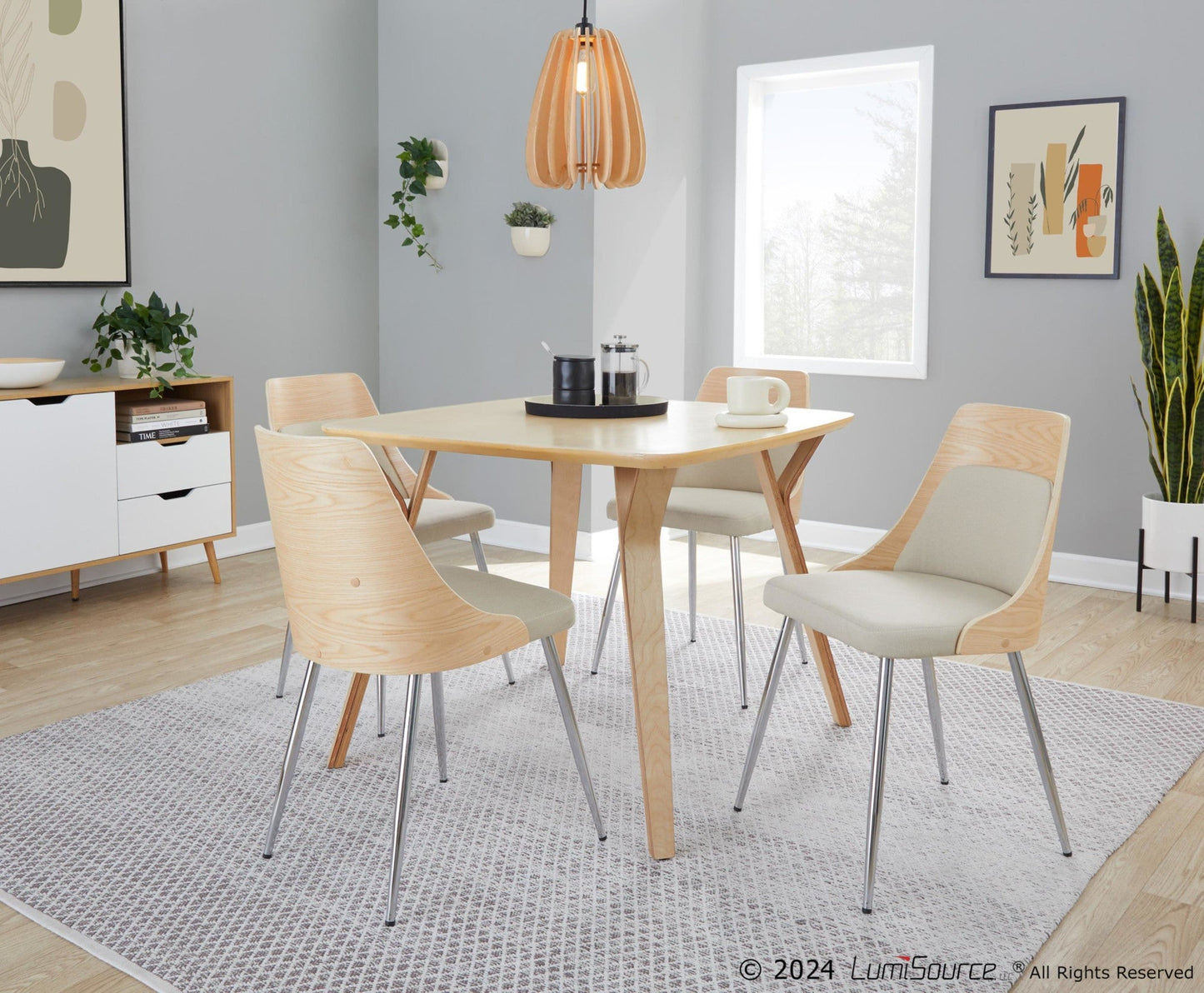 Lumisource Anabelle Chair - Set of 2