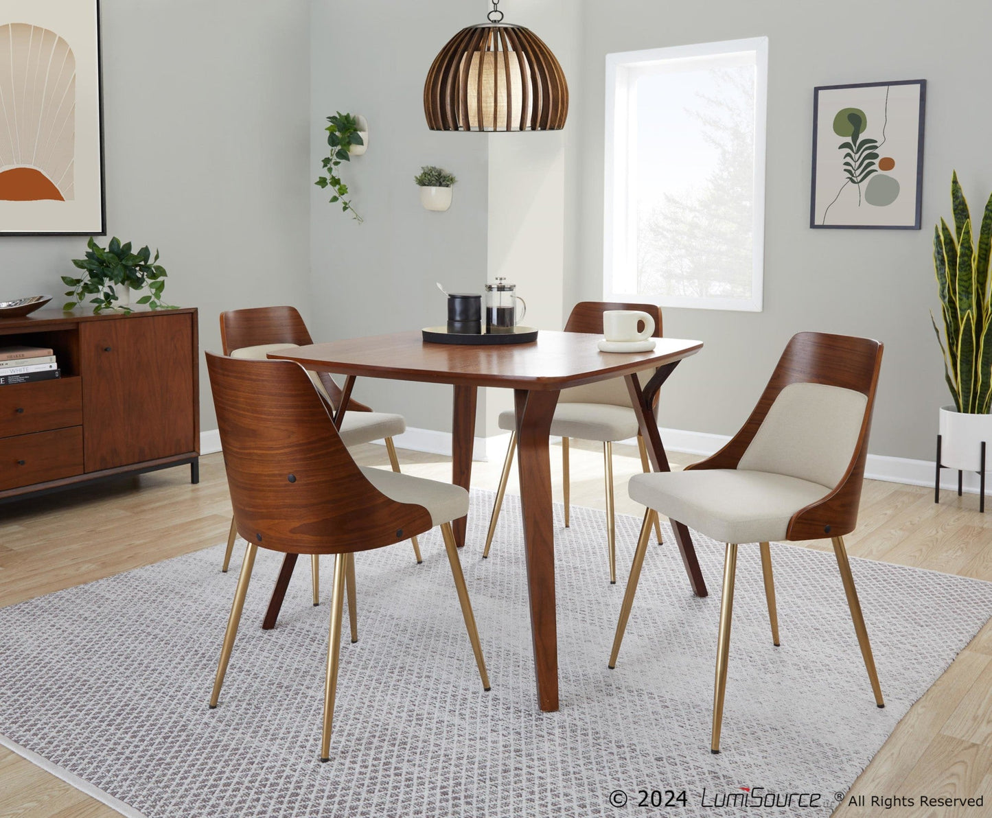 Lumisource Anabelle Chair - Set of 2