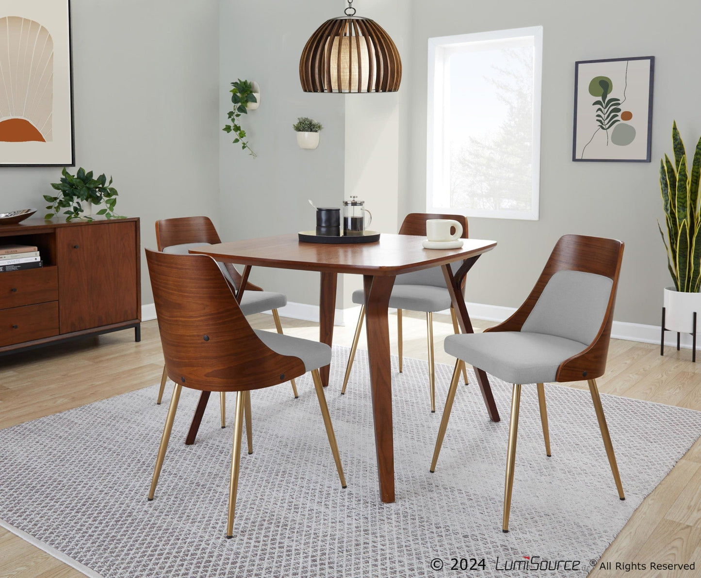 Lumisource Anabelle Chair - Set of 2