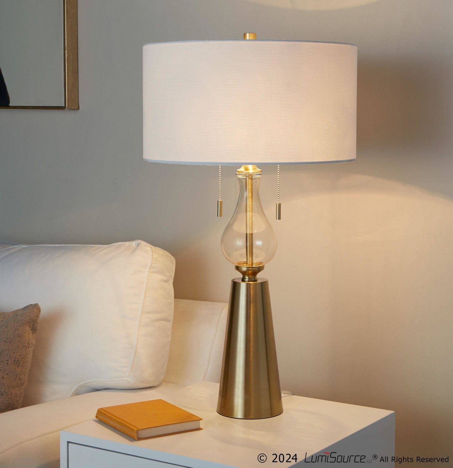 Lumisource Rook 30" Metal Table Lamp - Set of 2