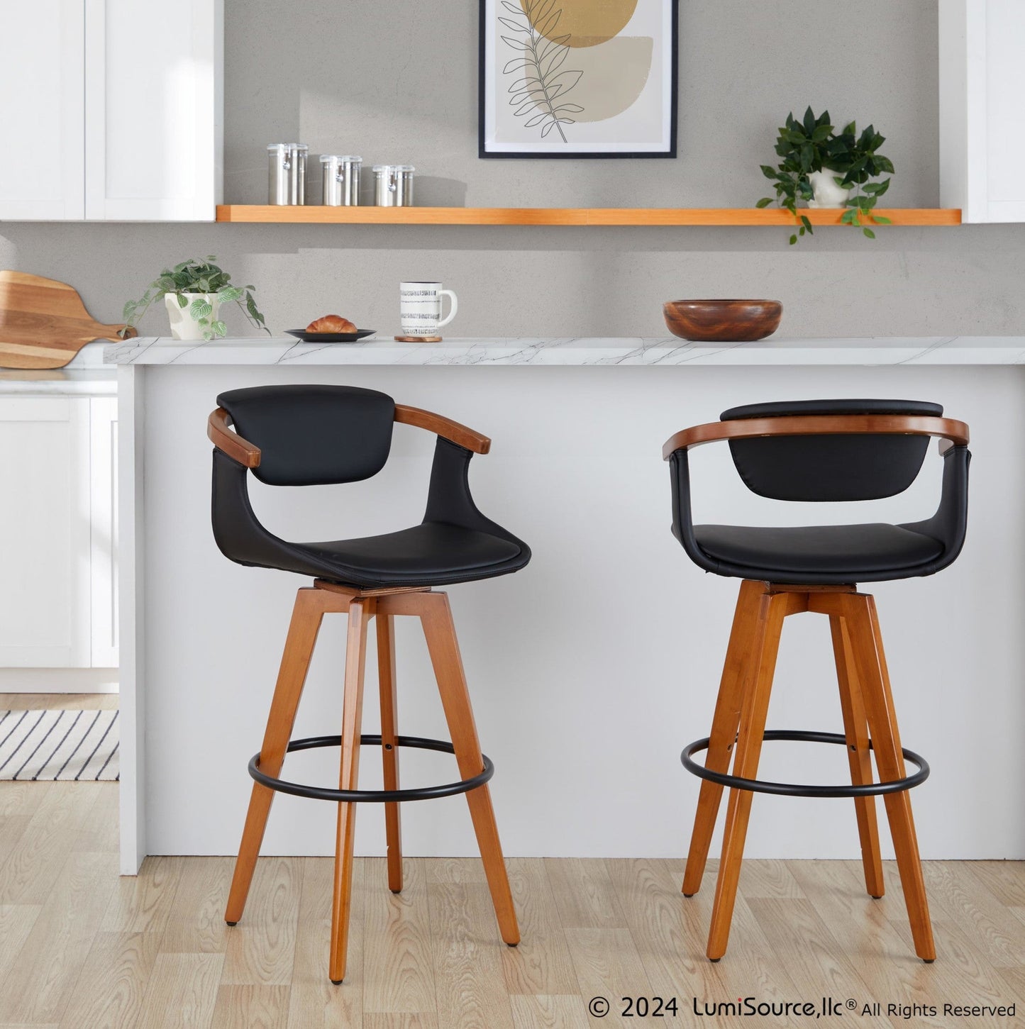 Majestic Office Furniture 29" Fixed-Height Barstool