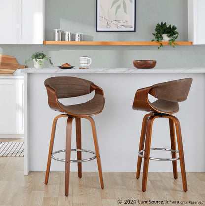 Majestic Office Furniture 30" Fixed-Height Barstool - Set of 2