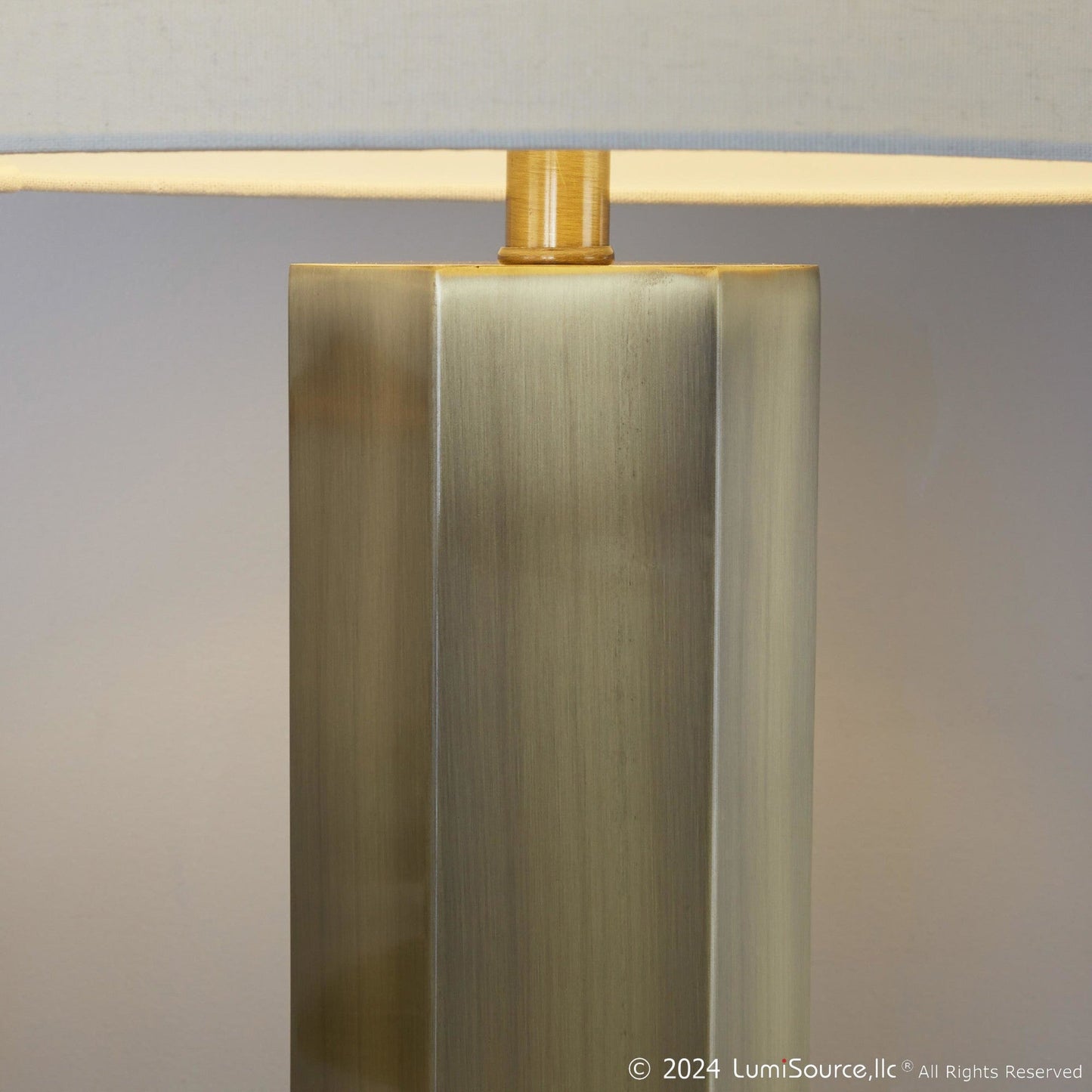 Majestic Office Furniture 26" Metal Table Lamp - Set of 2