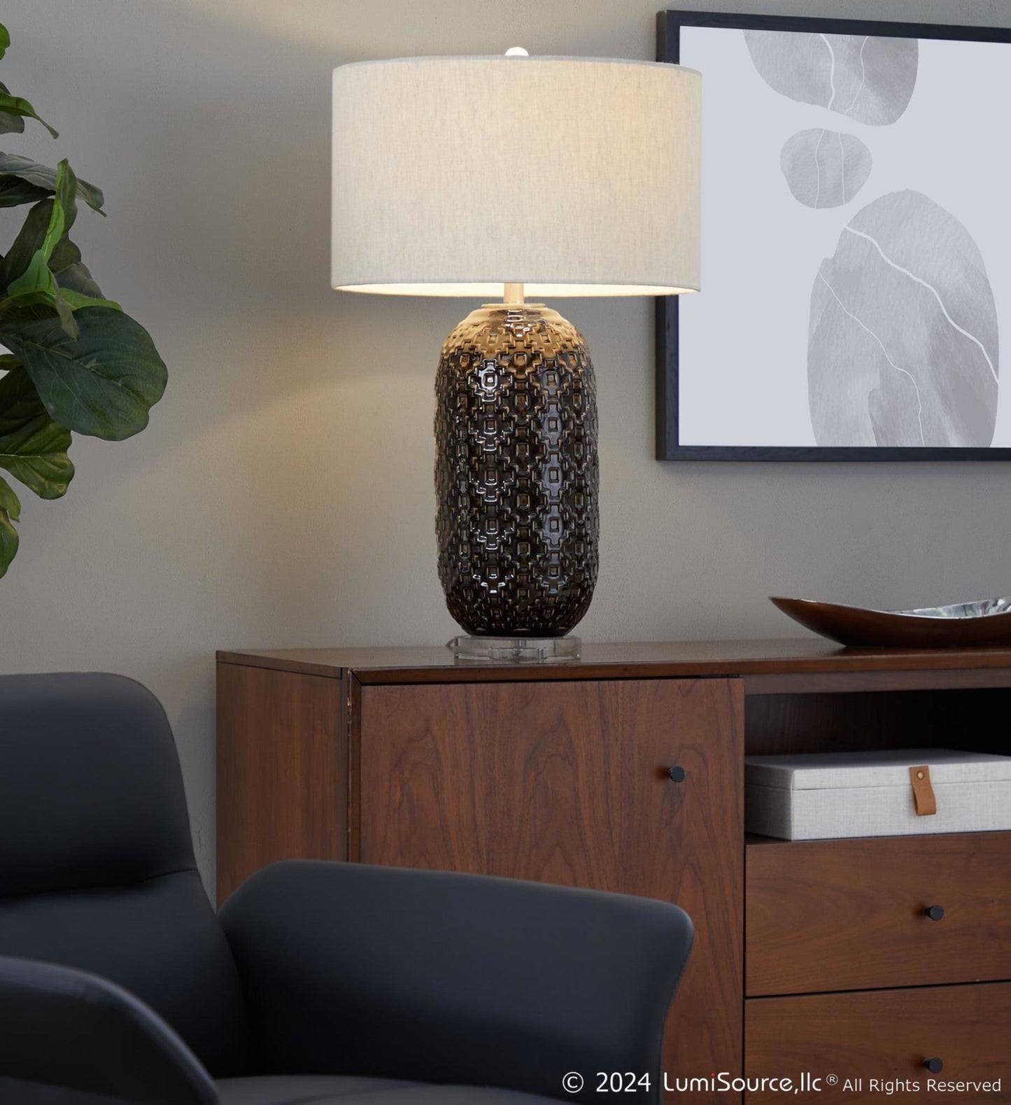 Majestic Office Furniture 30" Ceramic Table Lamp