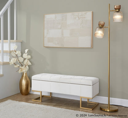Majestic Office Furniture 62" Metal Floor Lamp