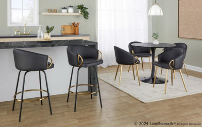 Majestic Office Furniture 26" Fixed-Height Counter Stool - Set of 2