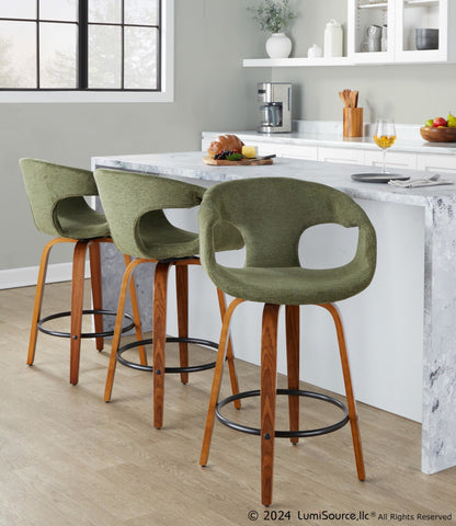 Majestic Office Furniture 26" Fixed-Height Counter Stool - Set of 2