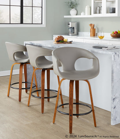 Majestic Office Furniture 26" Fixed-Height Counter Stool - Set of 2