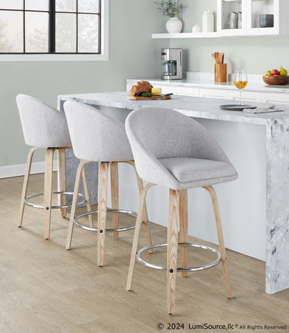 Majestic Office Furniture Highback 26" Fixed-Height Counter Stool - Set of 2
