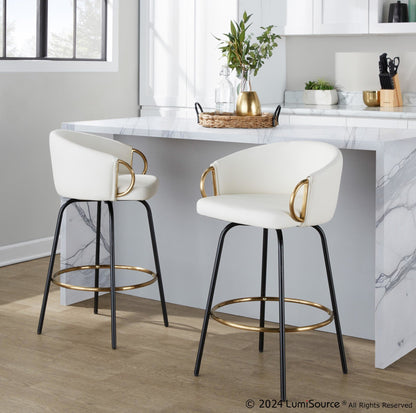 Majestic Office Furniture 26" Fixed-Height Counter Stool - Set of 2