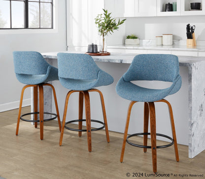 Majestic Office Furniture 26" Fixed-Height Counter Stool - Set Of 3