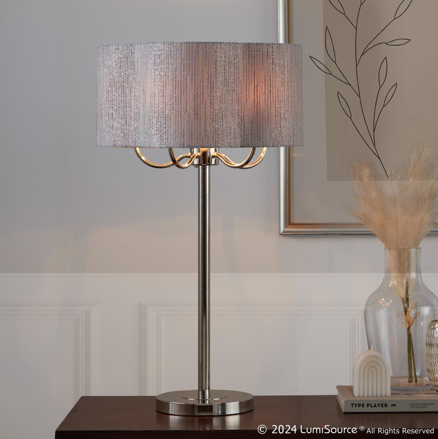 Majestic Office Furniture 30" Metal Table Lamp