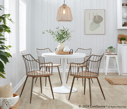 Lumisource Dakota-winston Dining Set - 5 Piece