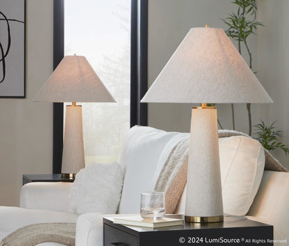 Majestic Office Furniture 28" Metal Table Lamp - Set of 2