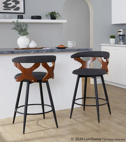 Majestic Office Furniture 25" Fixed-Height Counter Stool - Set of 2