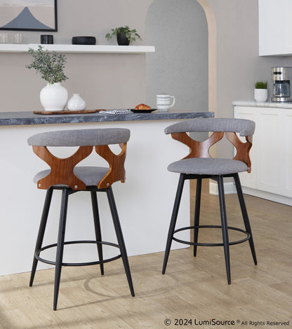 Majestic Office Furniture 25" Fixed-Height Counter Stool - Set of 2