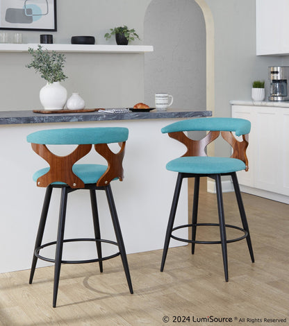 Majestic Office Furniture 25" Fixed-Height Counter Stool - Set of 2