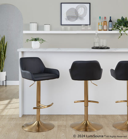 Majestic Office Furniture Adjustable Barstool - Set of 2