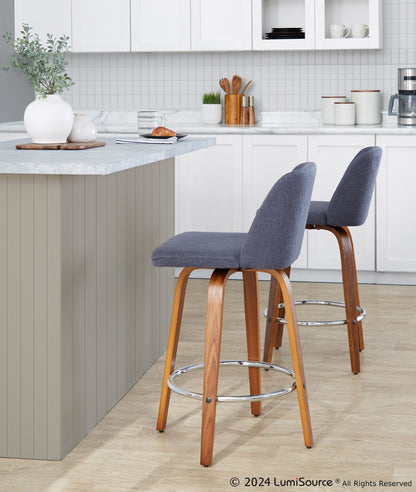 Majestic Office Furniture 26" Fixed-Height Counter Stool - Set of 2