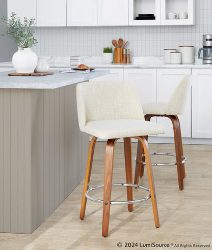 Majestic Office Furniture 26" Fixed-Height Counter Stool - Set of 2