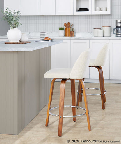 Majestic Office Furniture 26" Fixed-Height Counter Stool - Set of 2